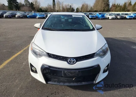 2016 Toyota Corolla L z USA, uszkodzony, nr VIN 2T1BURHE0GC732467